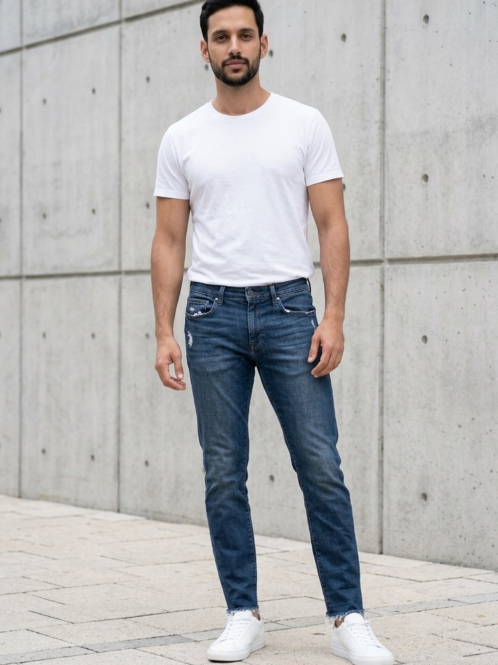Men’s Frame Denim L'Homme Skinny Jeans  Size 29 Medium Wash